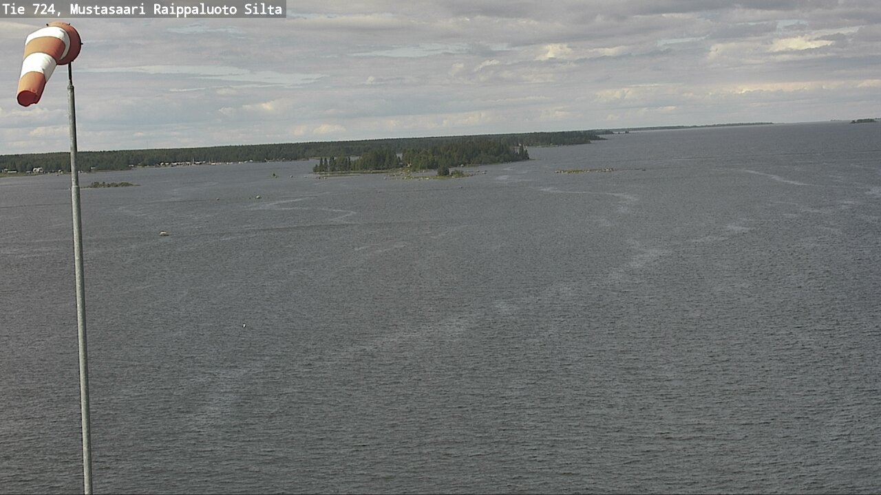Weather Camera Image Väg 724 Korsholm, Replot, bro, Mustasaari, Pohjanmaa