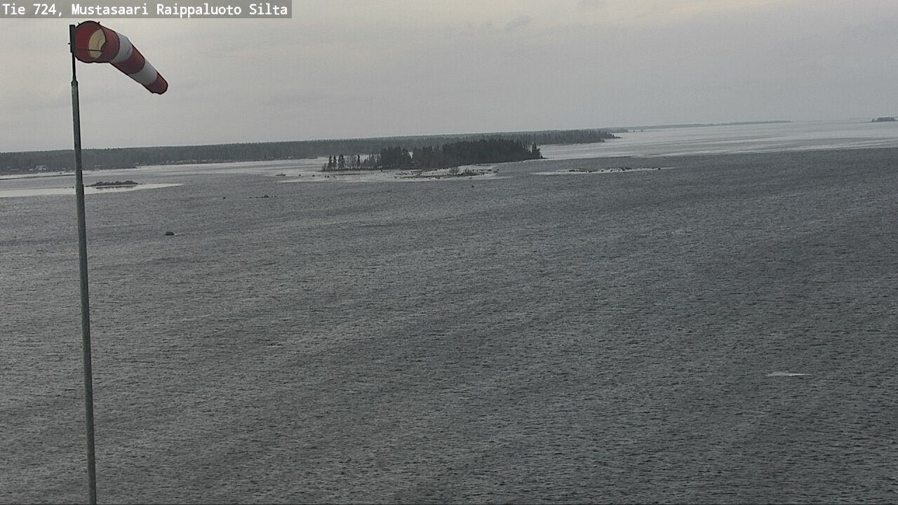 Weather Camera Image Väg 724 Korsholm, Replot, bro, Mustasaari, Pohjanmaa