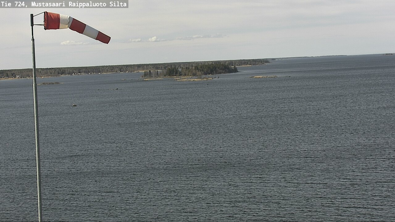 Weather Camera Image Väg 724 Korsholm, Replot, bro, Mustasaari, Pohjanmaa
