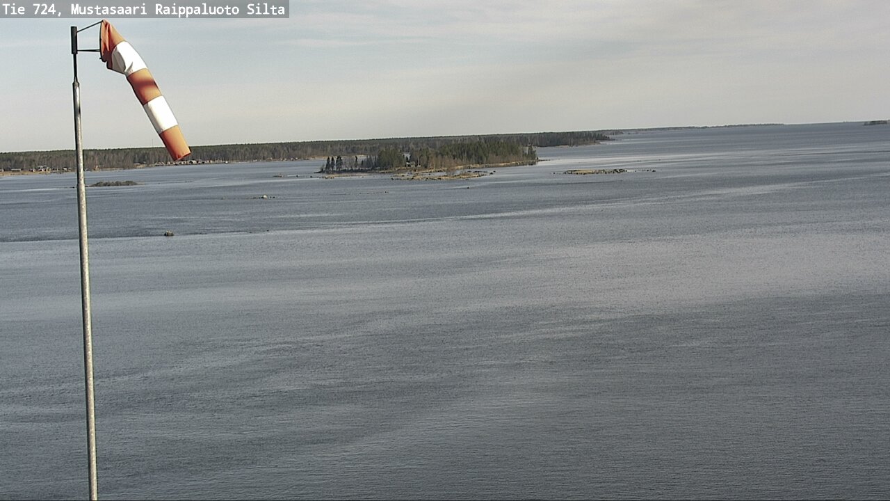 Weather Camera Image Väg 724 Korsholm, Replot, bro, Mustasaari, Pohjanmaa