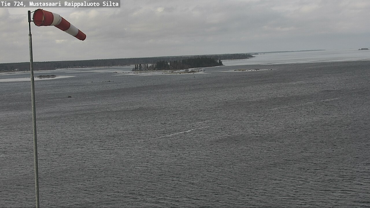 Weather Camera Image Road 724 Mustasaari, Raippaluoto, bridge, Mustasaari, Pohjanmaa