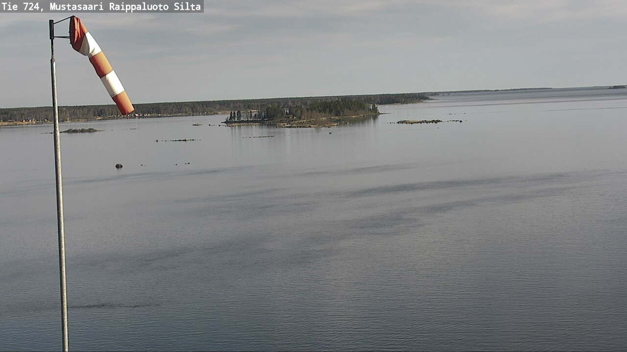 Weather Camera Image Väg 724 Korsholm, Replot, bro, Mustasaari, Pohjanmaa