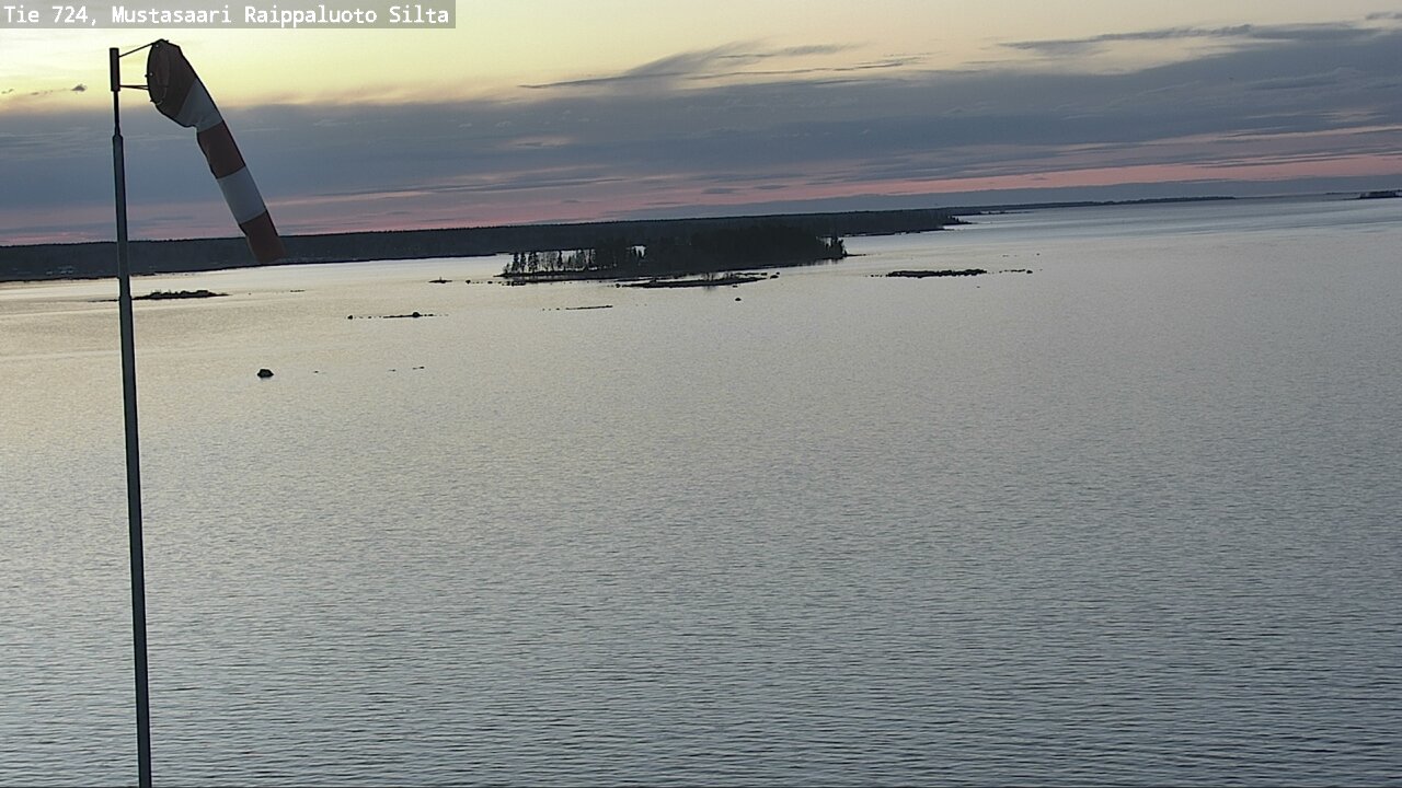 Weather Camera Image Väg 724 Korsholm, Replot, bro, Mustasaari, Pohjanmaa