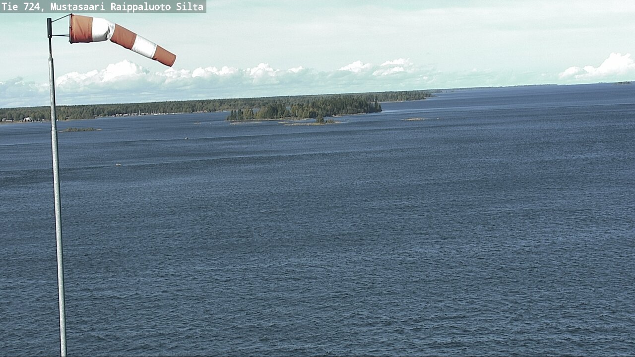 Weather Camera Image Väg 724 Korsholm, Replot, bro, Mustasaari, Pohjanmaa