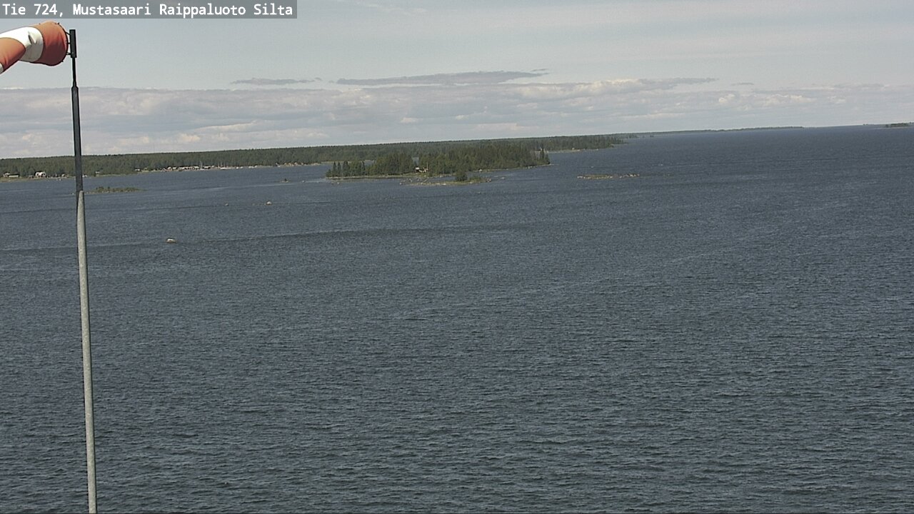 Weather Camera Image Väg 724 Korsholm, Replot, bro, Mustasaari, Pohjanmaa