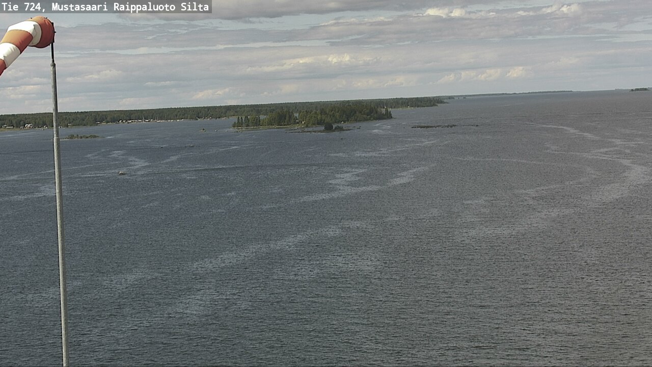 Weather Camera Image Väg 724 Korsholm, Replot, bro, Mustasaari, Pohjanmaa