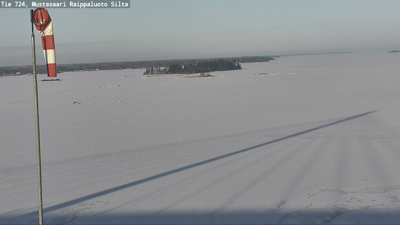 Weather Camera Image Väg 724 Korsholm, Replot, bro, Mustasaari, Pohjanmaa