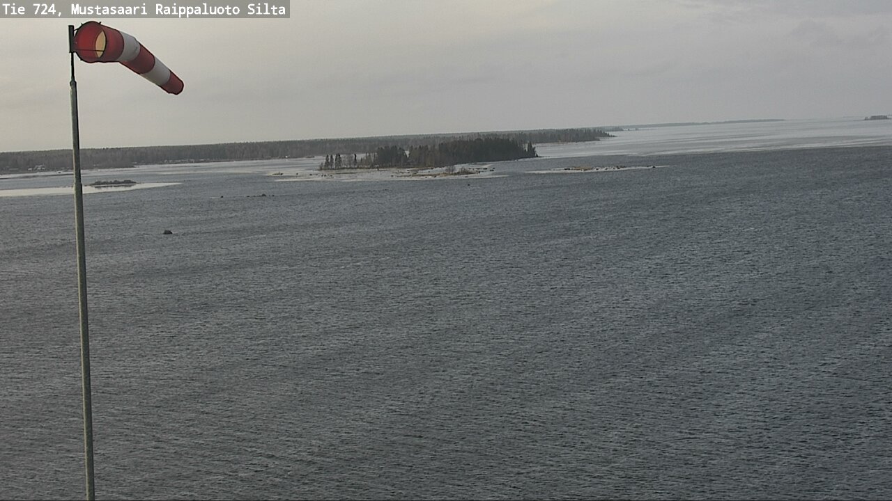 Weather Camera Image Väg 724 Korsholm, Replot, bro, Mustasaari, Pohjanmaa
