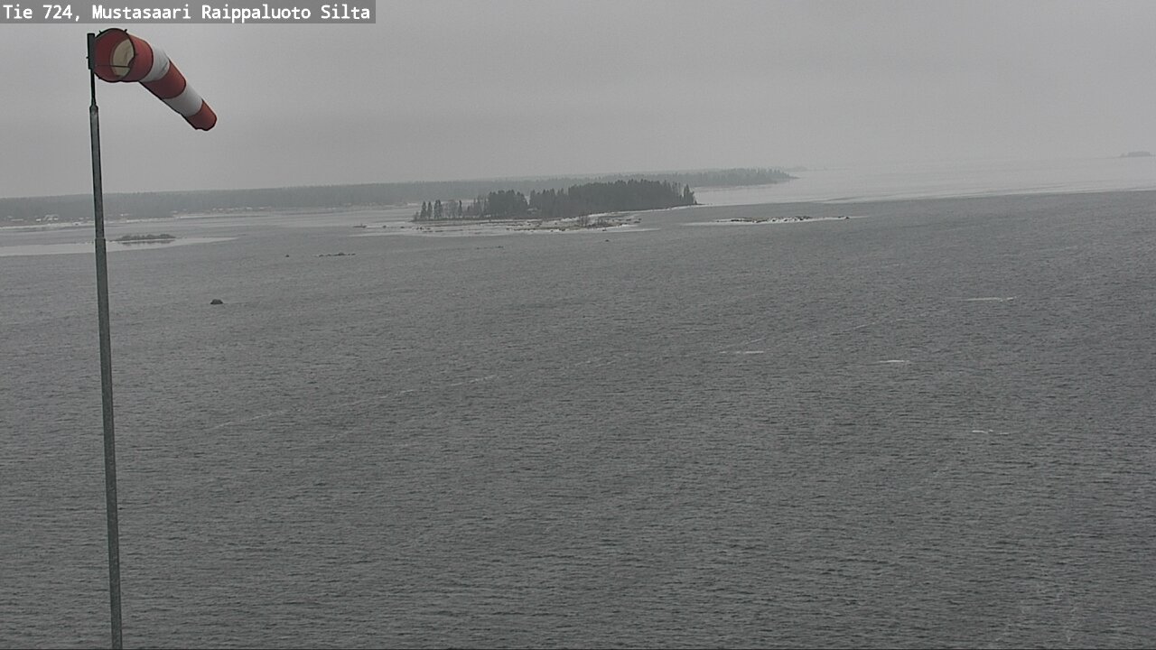 Weather Camera Image Road 724 Mustasaari, Raippaluoto, bridge, Mustasaari, Pohjanmaa