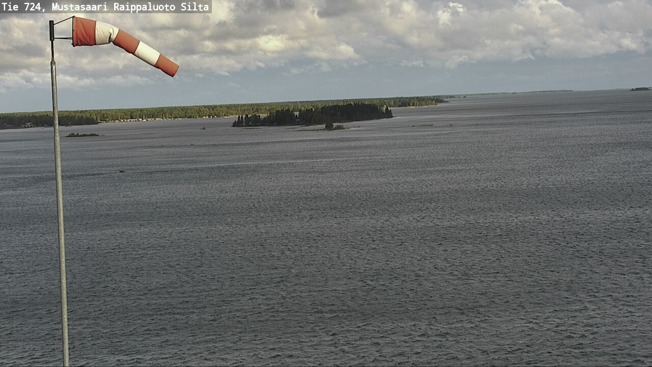 Weather Camera Image Väg 724 Korsholm, Replot, bro, Mustasaari, Pohjanmaa