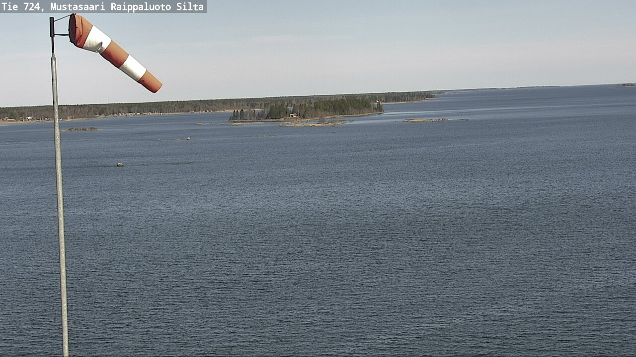 Weather Camera Image Väg 724 Korsholm, Replot, bro, Mustasaari, Pohjanmaa
