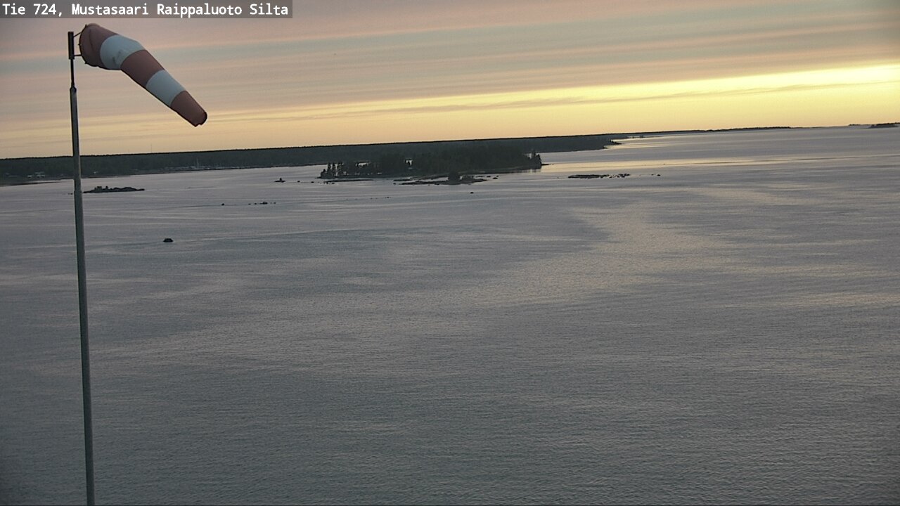 Weather Camera Image Väg 724 Korsholm, Replot, bro, Mustasaari, Pohjanmaa