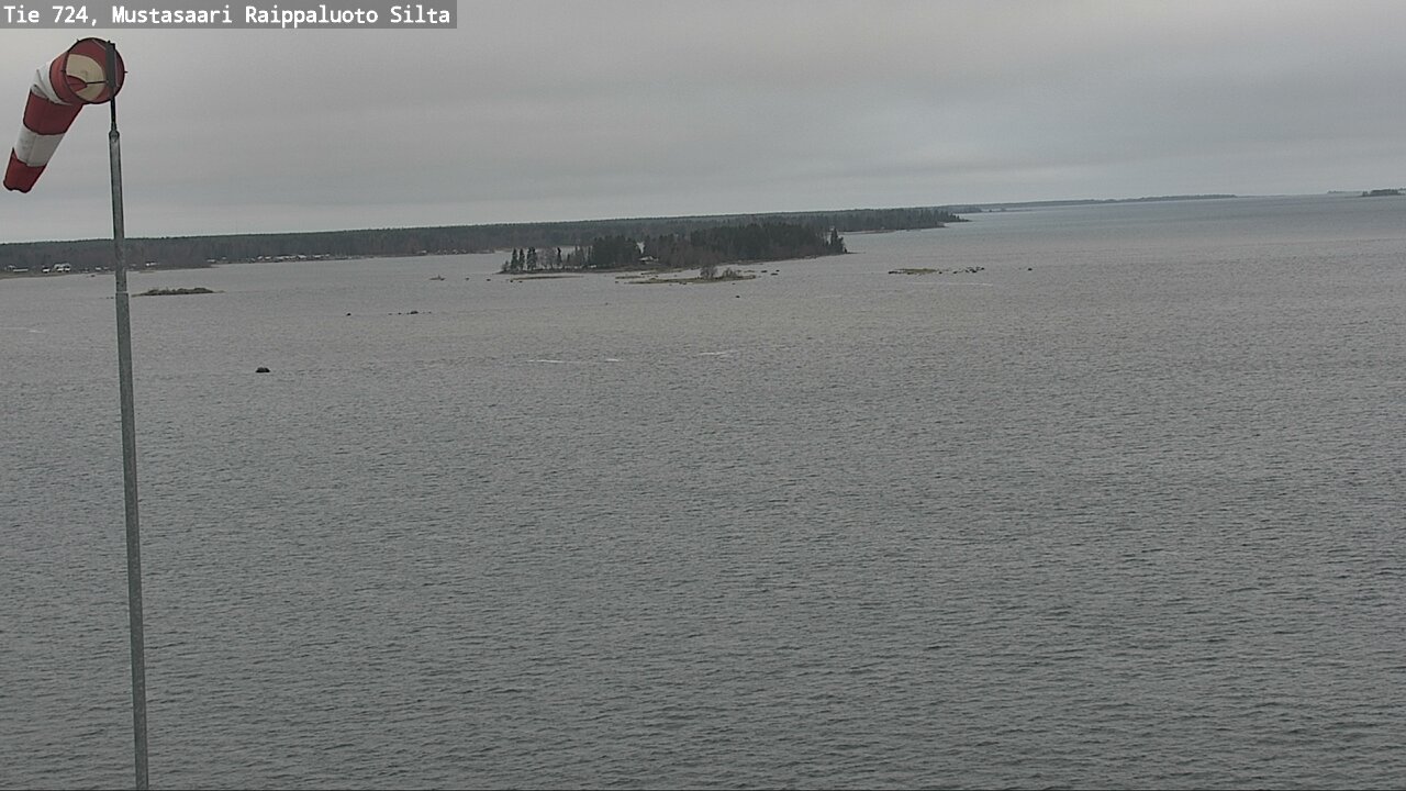 Kelikamerat Kuva Tie 724 Mustasaari, Raippaluoto, silta, Mustasaari, Pohjanmaa