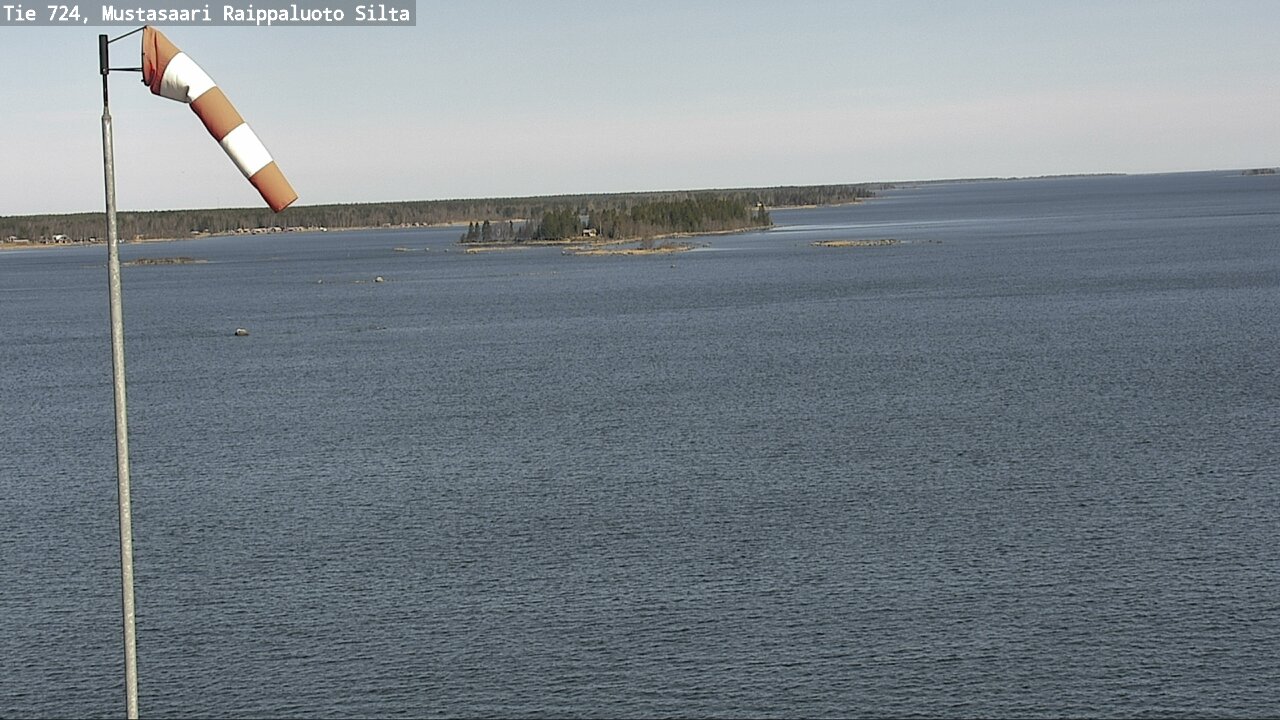 Weather Camera Image Väg 724 Korsholm, Replot, bro, Mustasaari, Pohjanmaa