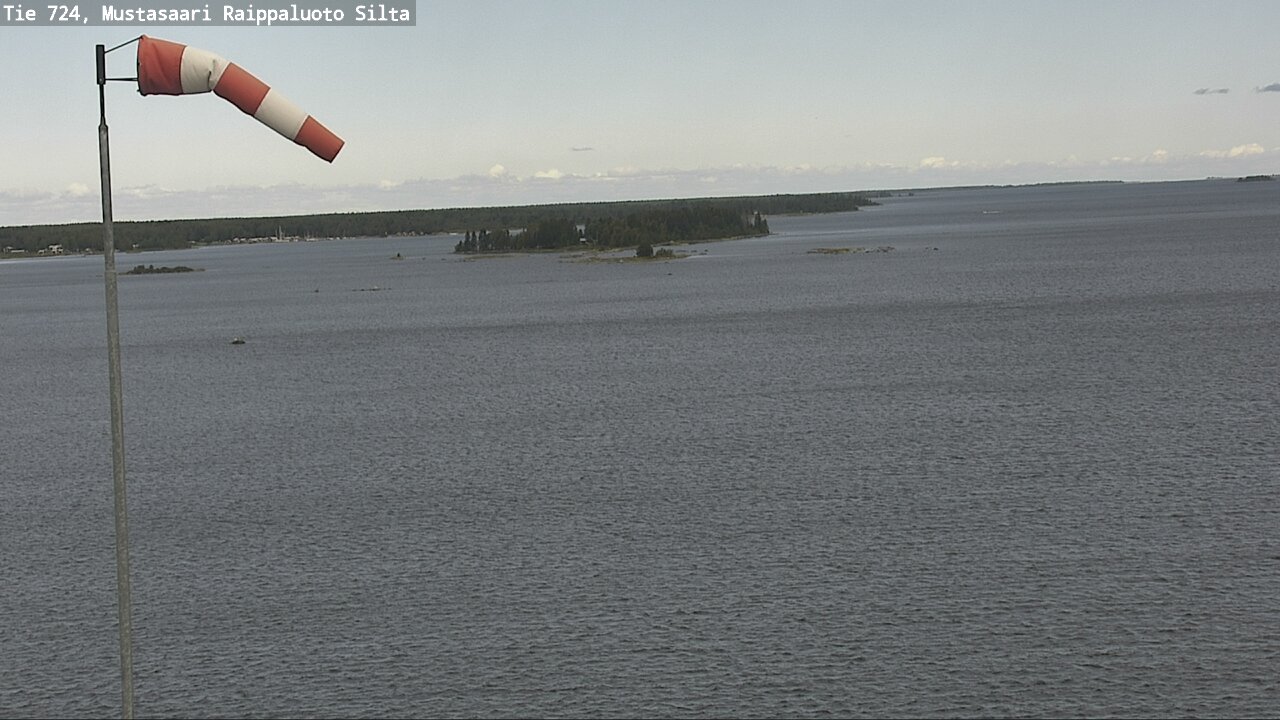 Kelikamerat Kuva Tie 724 Mustasaari, Raippaluoto, silta, Mustasaari, Pohjanmaa