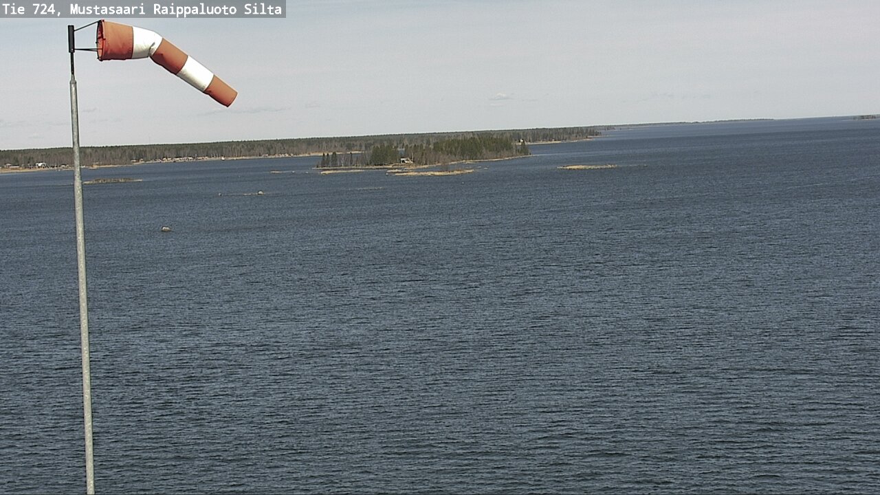 Weather Camera Image Väg 724 Korsholm, Replot, bro, Mustasaari, Pohjanmaa