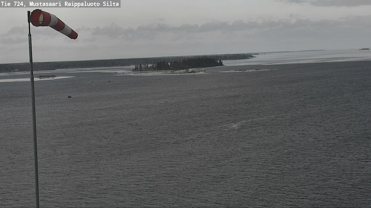Weather Camera Image Väg 724 Korsholm, Replot, bro, Mustasaari, Pohjanmaa