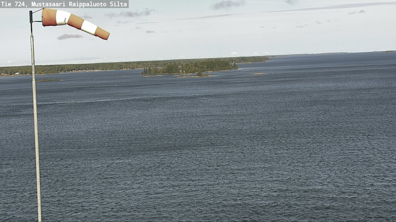 Weather Camera Image Väg 724 Korsholm, Replot, bro, Mustasaari, Pohjanmaa