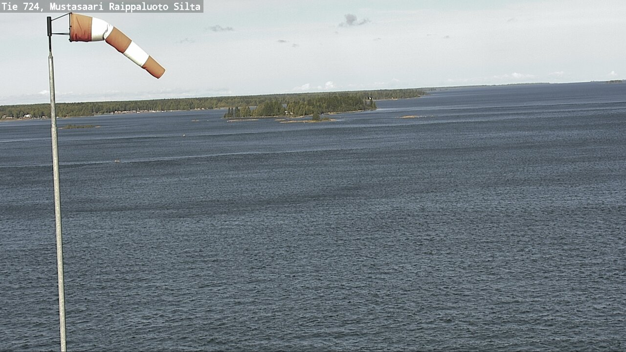 Weather Camera Image Väg 724 Korsholm, Replot, bro, Mustasaari, Pohjanmaa