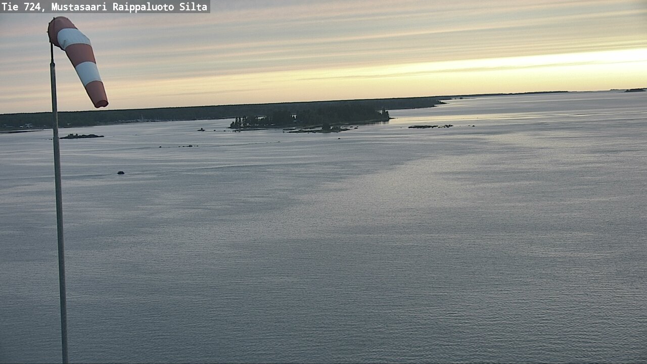 Weather Camera Image Väg 724 Korsholm, Replot, bro, Mustasaari, Pohjanmaa