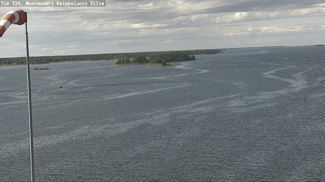 Weather Camera Image Väg 724 Korsholm, Replot, bro, Mustasaari, Pohjanmaa