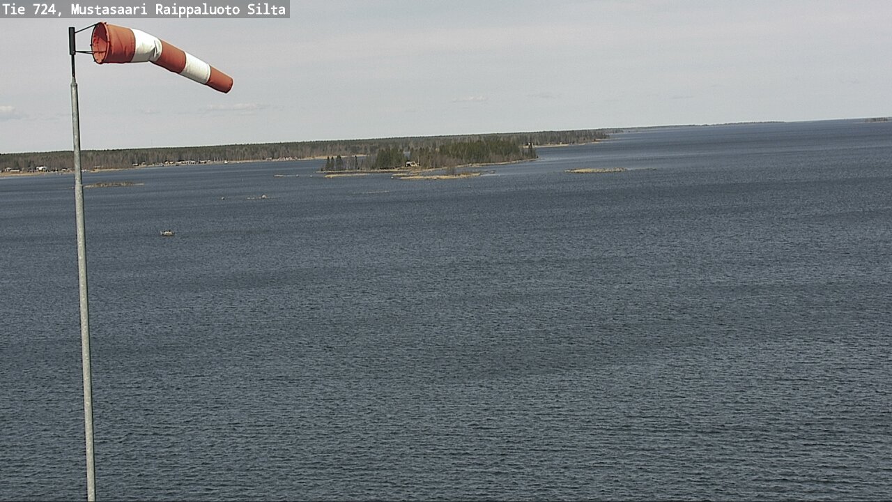 Weather Camera Image Väg 724 Korsholm, Replot, bro, Mustasaari, Pohjanmaa