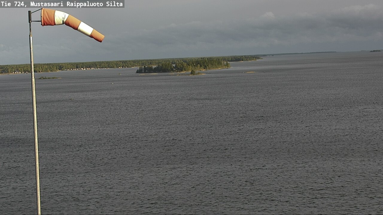Weather Camera Image Road 724 Mustasaari, Raippaluoto, bridge, Mustasaari, Pohjanmaa