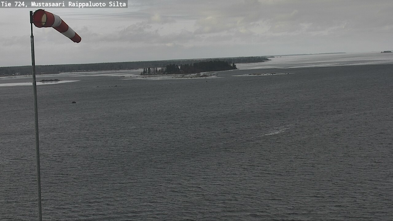 Weather Camera Image Väg 724 Korsholm, Replot, bro, Mustasaari, Pohjanmaa