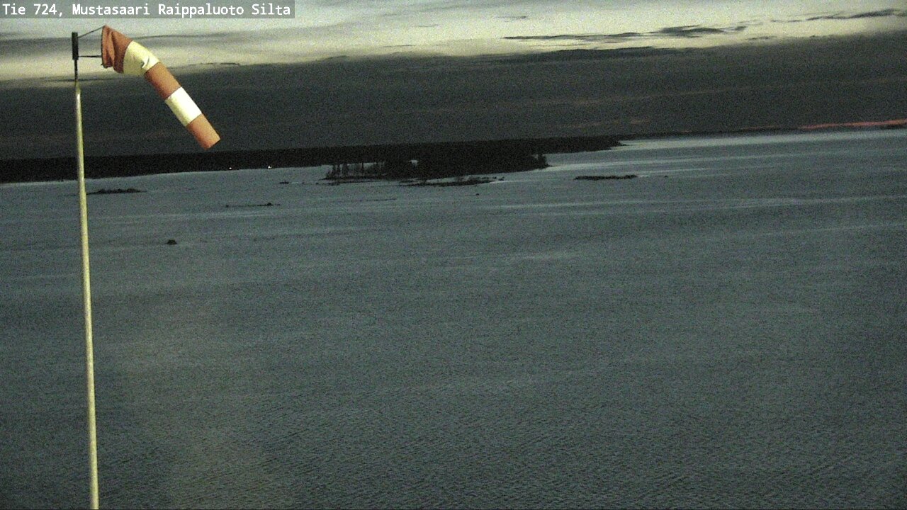 Weather Camera Image Väg 724 Korsholm, Replot, bro, Mustasaari, Pohjanmaa