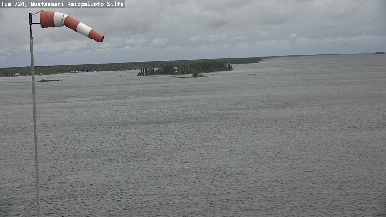 Weather Camera Image Road 724 Mustasaari, Raippaluoto, bridge, Mustasaari, Pohjanmaa
