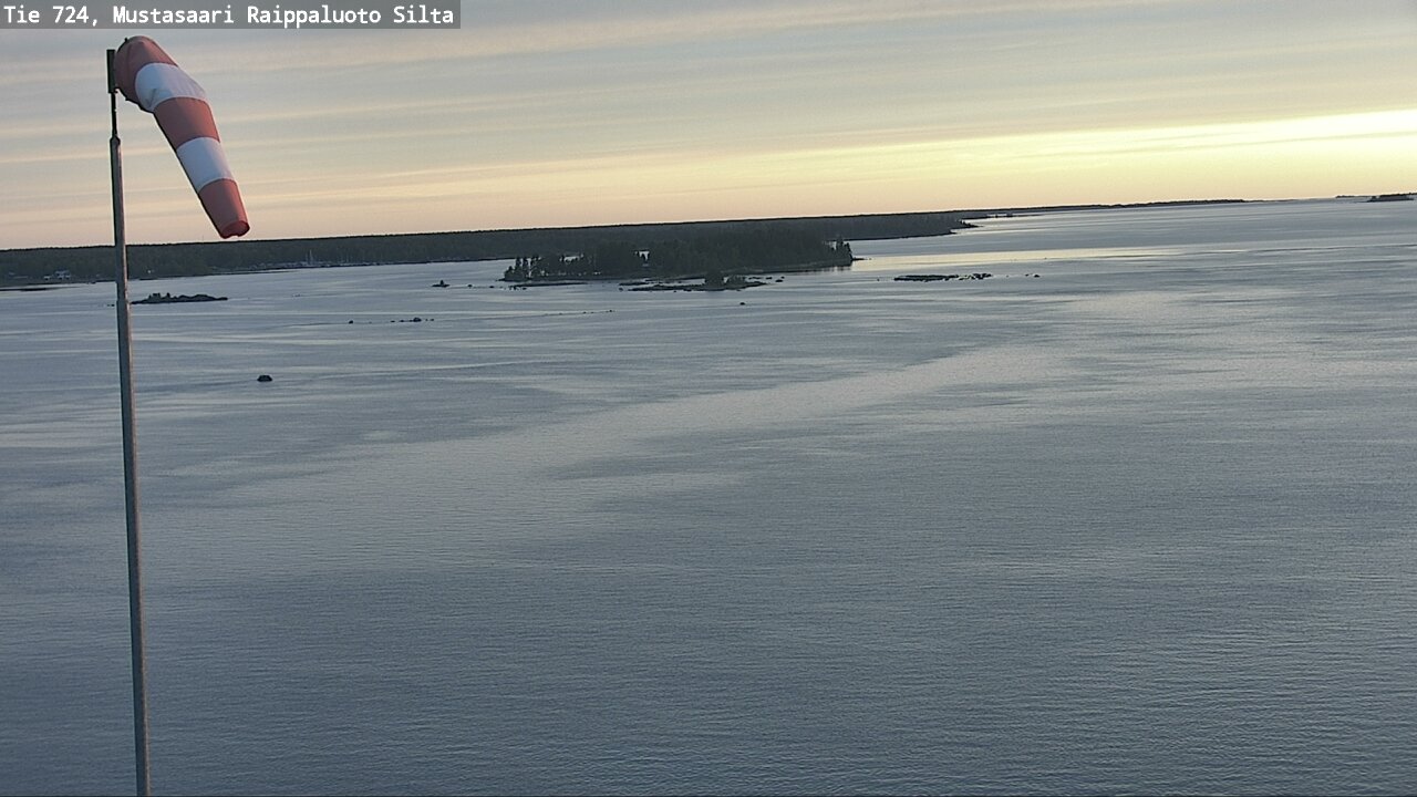 Weather Camera Image Väg 724 Korsholm, Replot, bro, Mustasaari, Pohjanmaa