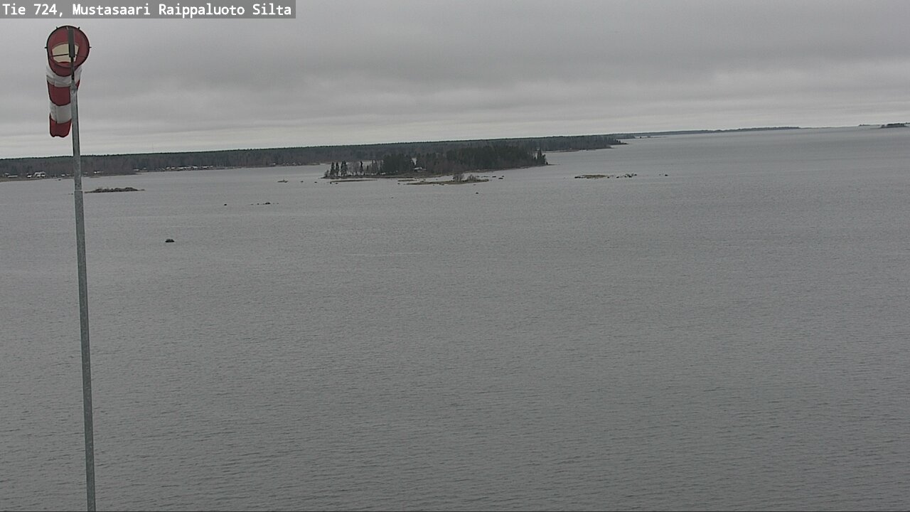 Kelikamerat Kuva Tie 724 Mustasaari, Raippaluoto, silta, Mustasaari, Pohjanmaa