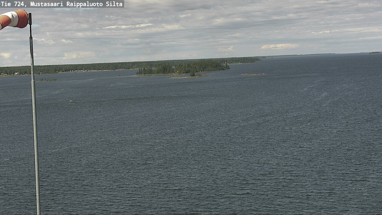 Weather Camera Image Väg 724 Korsholm, Replot, bro, Mustasaari, Pohjanmaa