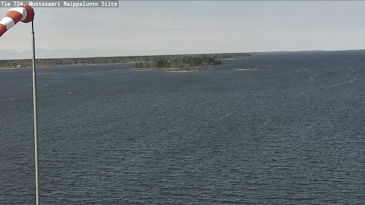 Weather Camera Image Väg 724 Korsholm, Replot, bro, Mustasaari, Pohjanmaa