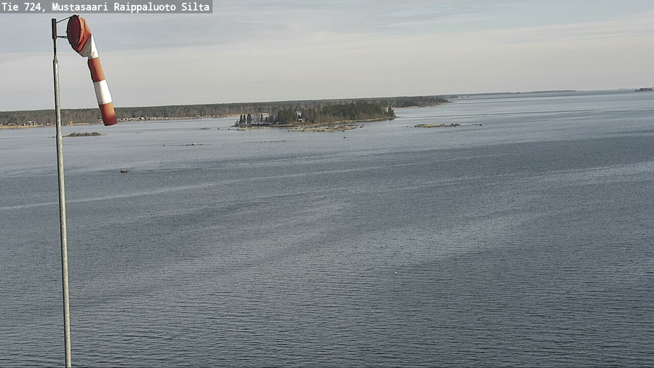 Weather Camera Image Road 724 Mustasaari, Raippaluoto, bridge, Mustasaari, Pohjanmaa