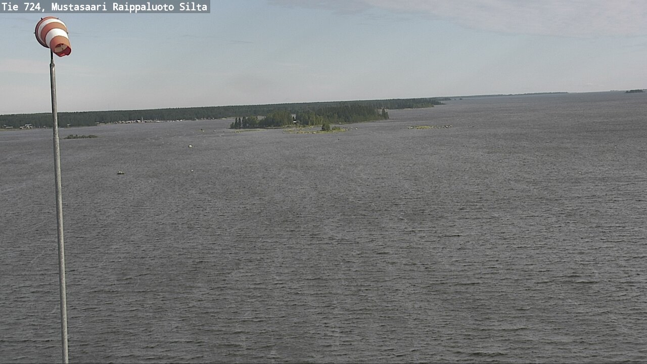 Weather Camera Image Road 724 Mustasaari, Raippaluoto, bridge, Mustasaari, Pohjanmaa