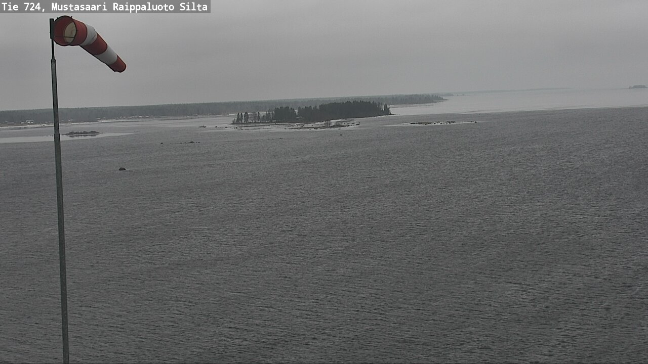 Weather Camera Image Road 724 Mustasaari, Raippaluoto, bridge, Mustasaari, Pohjanmaa