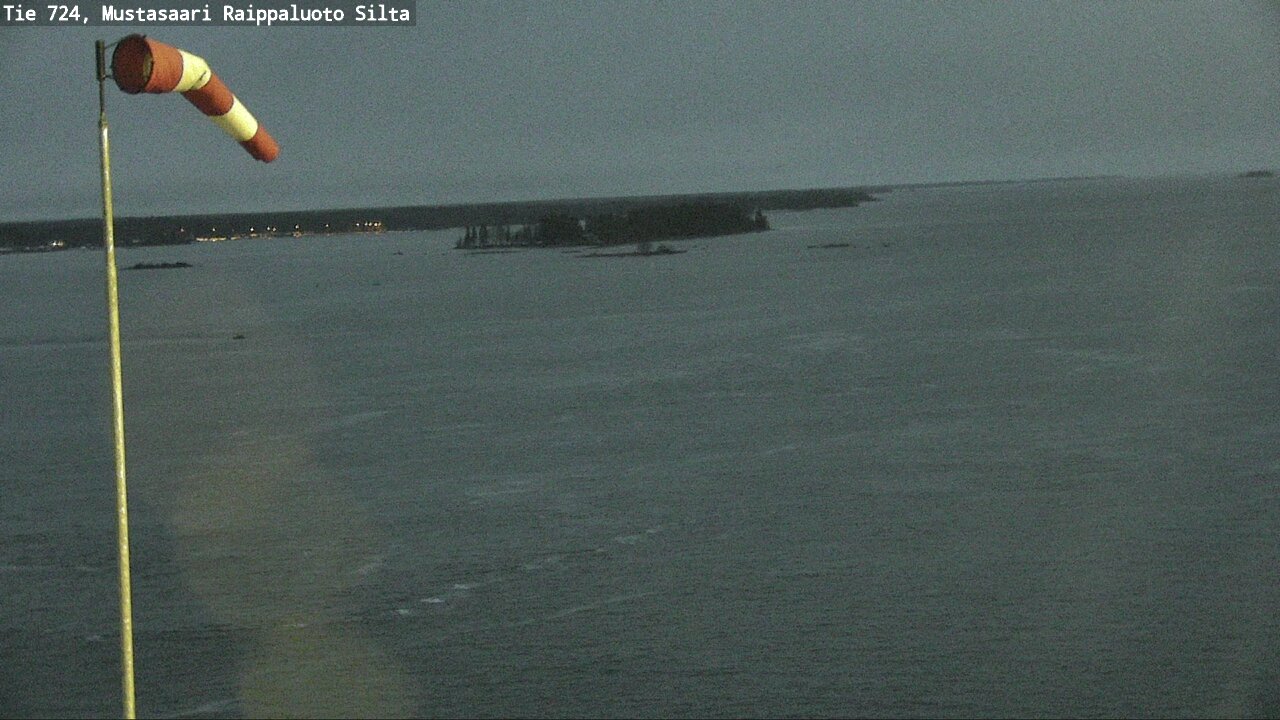 Weather Camera Image Väg 724 Korsholm, Replot, bro, Mustasaari, Pohjanmaa