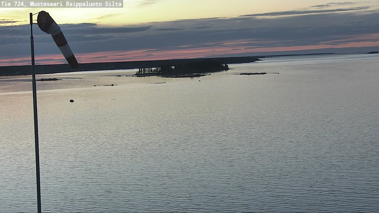 Weather Camera Image Väg 724 Korsholm, Replot, bro, Mustasaari, Pohjanmaa