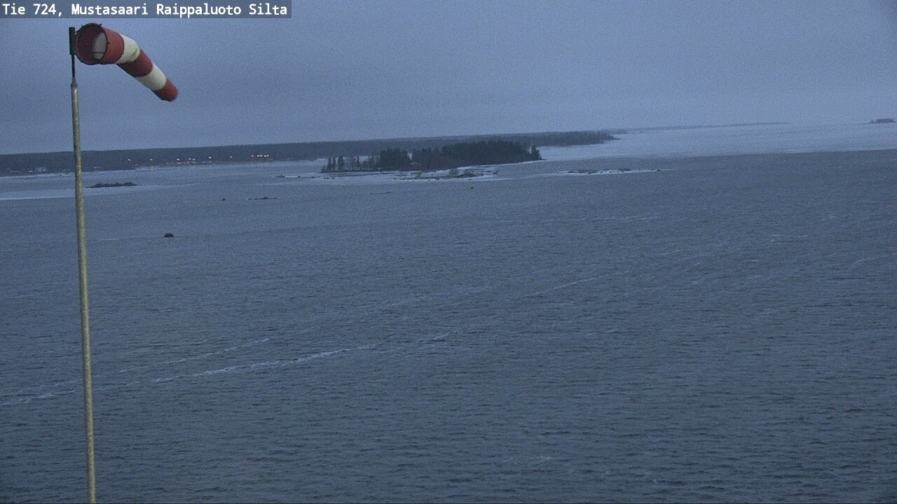 Kelikamerat Kuva Tie 724 Mustasaari, Raippaluoto, silta, Mustasaari, Pohjanmaa