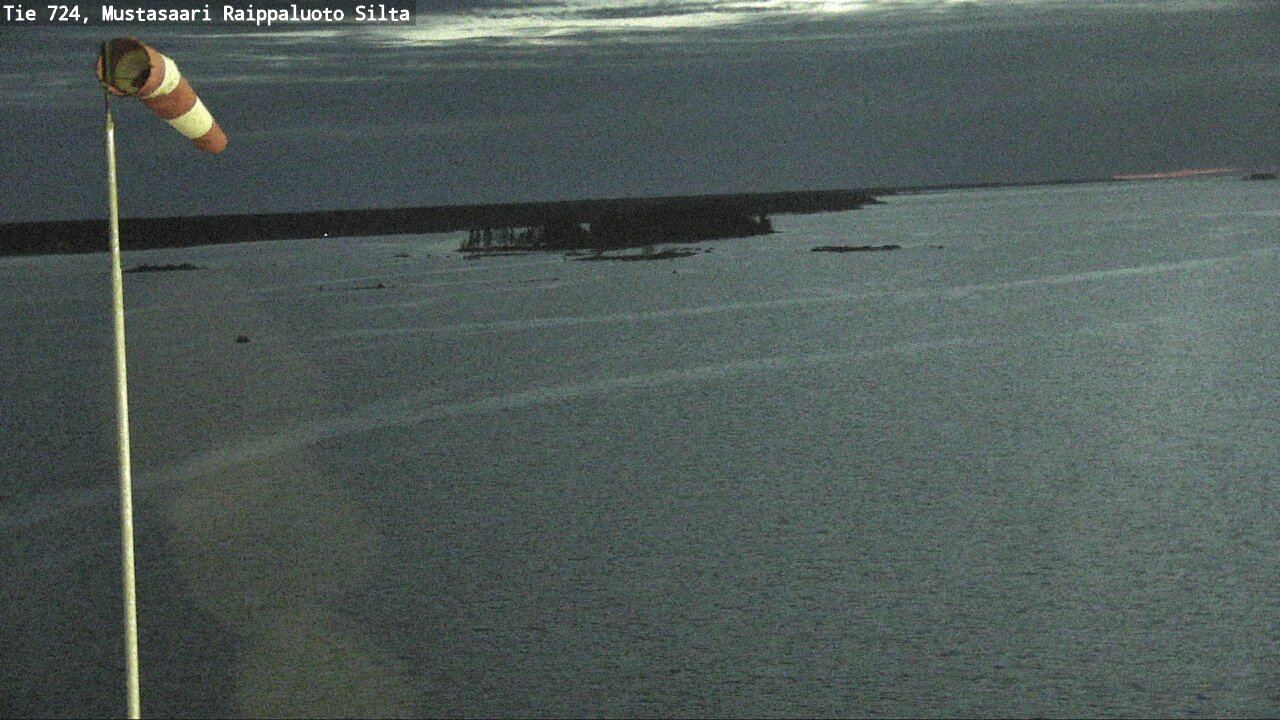 Weather Camera Image Väg 724 Korsholm, Replot, bro, Mustasaari, Pohjanmaa
