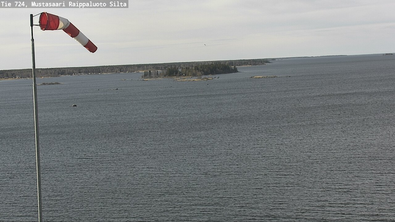 Weather Camera Image Väg 724 Korsholm, Replot, bro, Mustasaari, Pohjanmaa