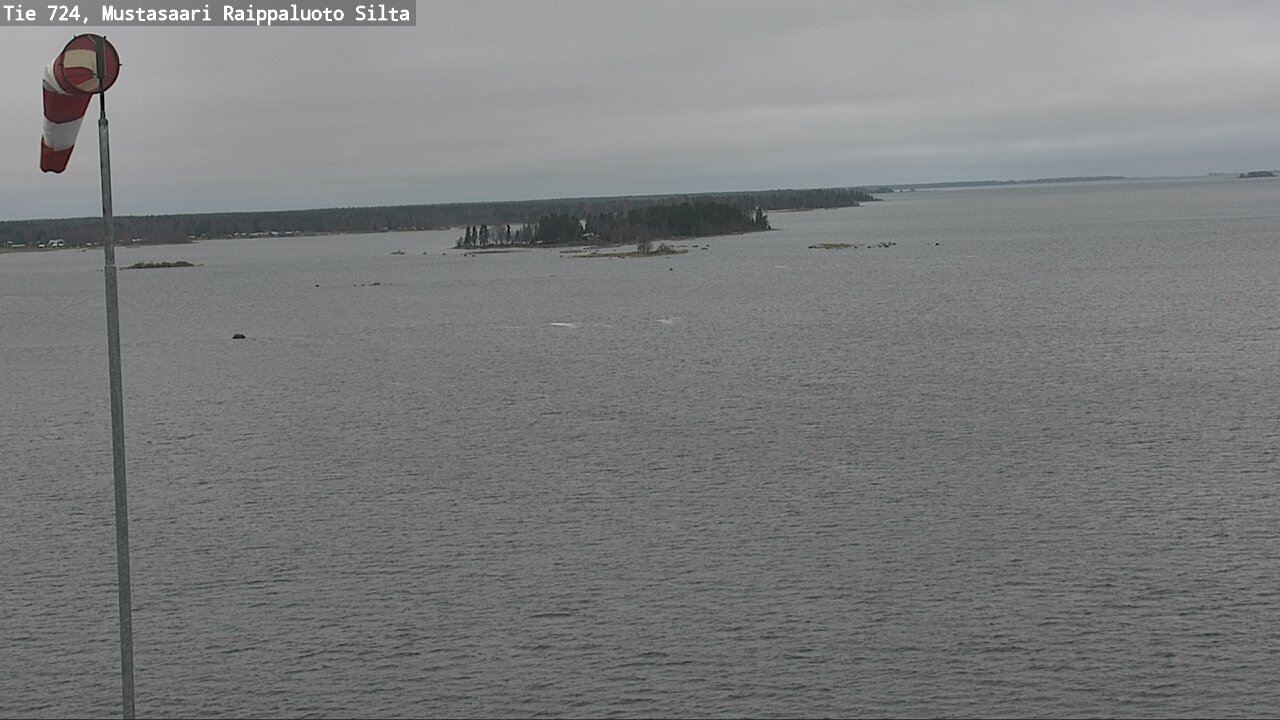 Kelikamerat Kuva Tie 724 Mustasaari, Raippaluoto, silta, Mustasaari, Pohjanmaa