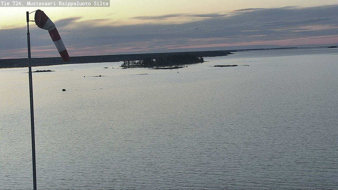 Weather Camera Image Väg 724 Korsholm, Replot, bro, Mustasaari, Pohjanmaa