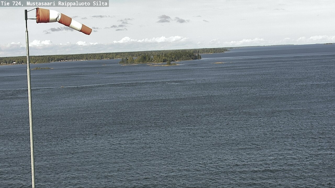 Weather Camera Image Väg 724 Korsholm, Replot, bro, Mustasaari, Pohjanmaa