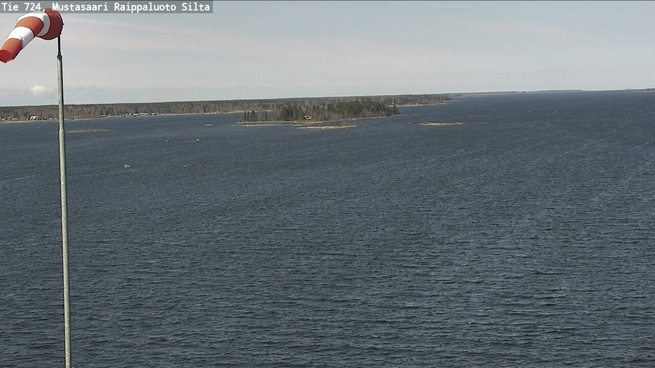 Weather Camera Image Road 724 Mustasaari, Raippaluoto, bridge, Mustasaari, Pohjanmaa