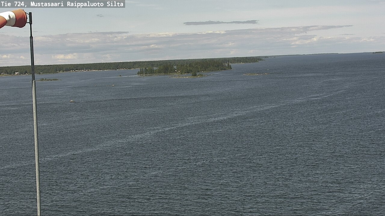 Weather Camera Image Väg 724 Korsholm, Replot, bro, Mustasaari, Pohjanmaa