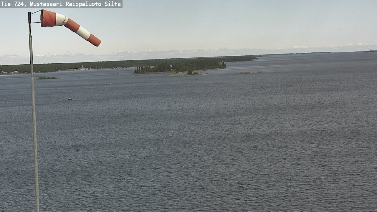 Kelikamerat Kuva Tie 724 Mustasaari, Raippaluoto, silta, Mustasaari, Pohjanmaa
