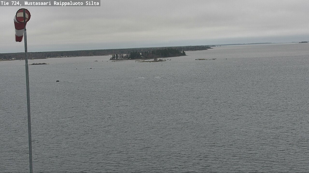Kelikamerat Kuva Tie 724 Mustasaari, Raippaluoto, silta, Mustasaari, Pohjanmaa