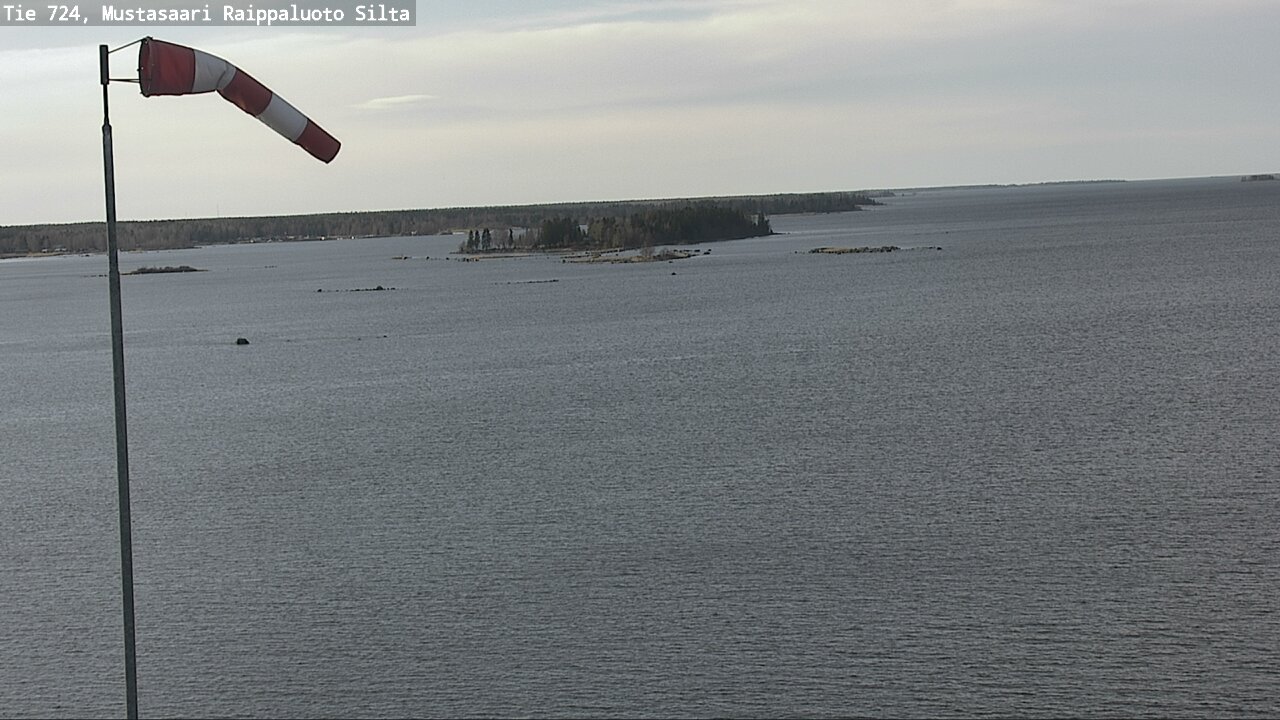 Weather Camera Image Väg 724 Korsholm, Replot, bro, Mustasaari, Pohjanmaa